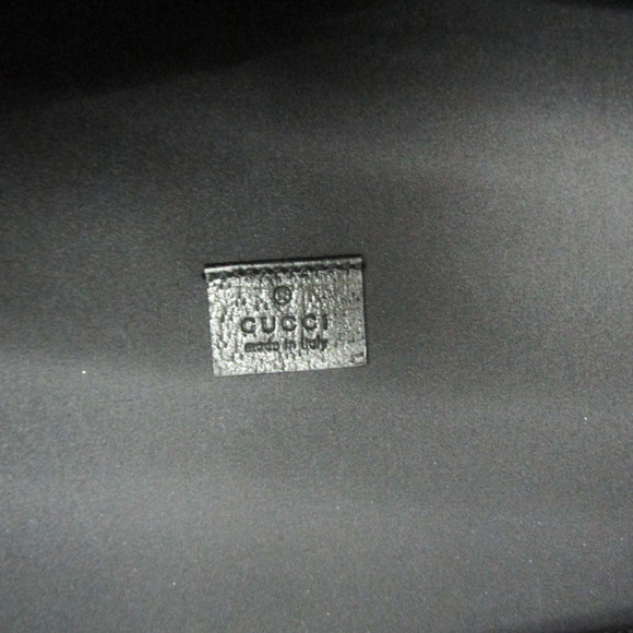 GUCCI Black Leather Shoulder Bag - Picture 12 of 14